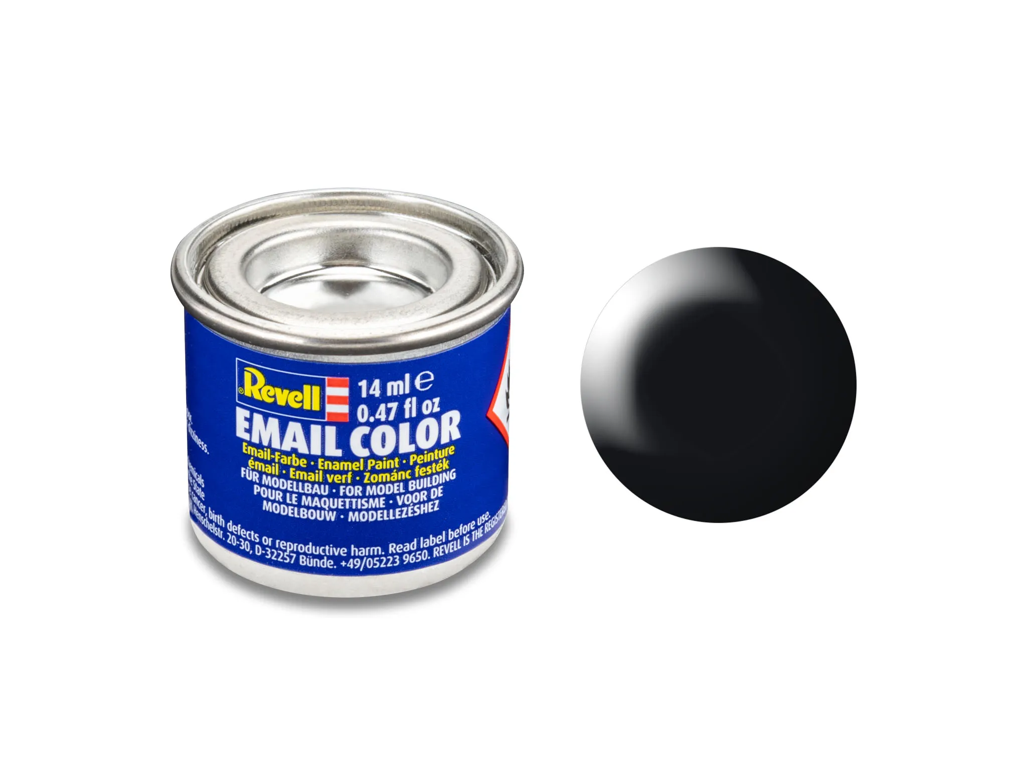 Revell 32302 Email Color Schwarz seidenmatt 14 ml 