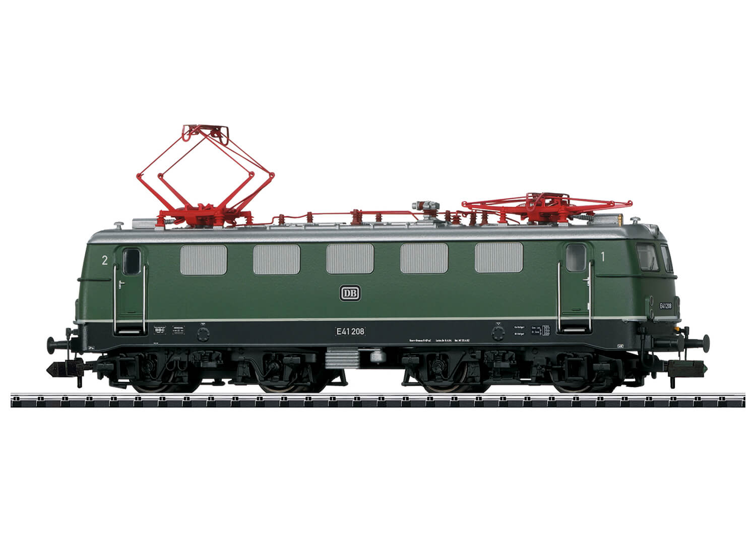 Minitrix 16143 Spur N Elektrolokomotive Baureihe E 41 Chromoxidgrün der DB