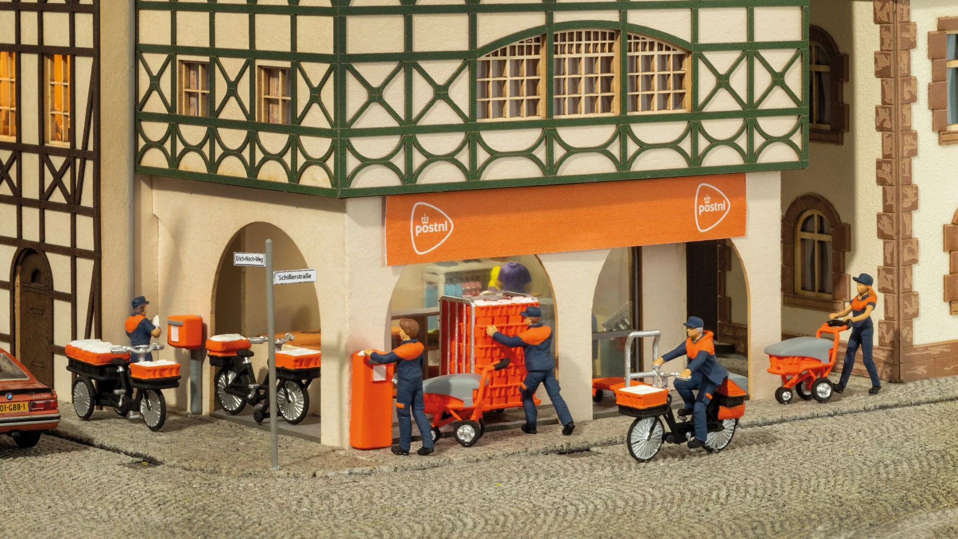 NOCH 16264 Figuren-Themenwelt Post Niederlande