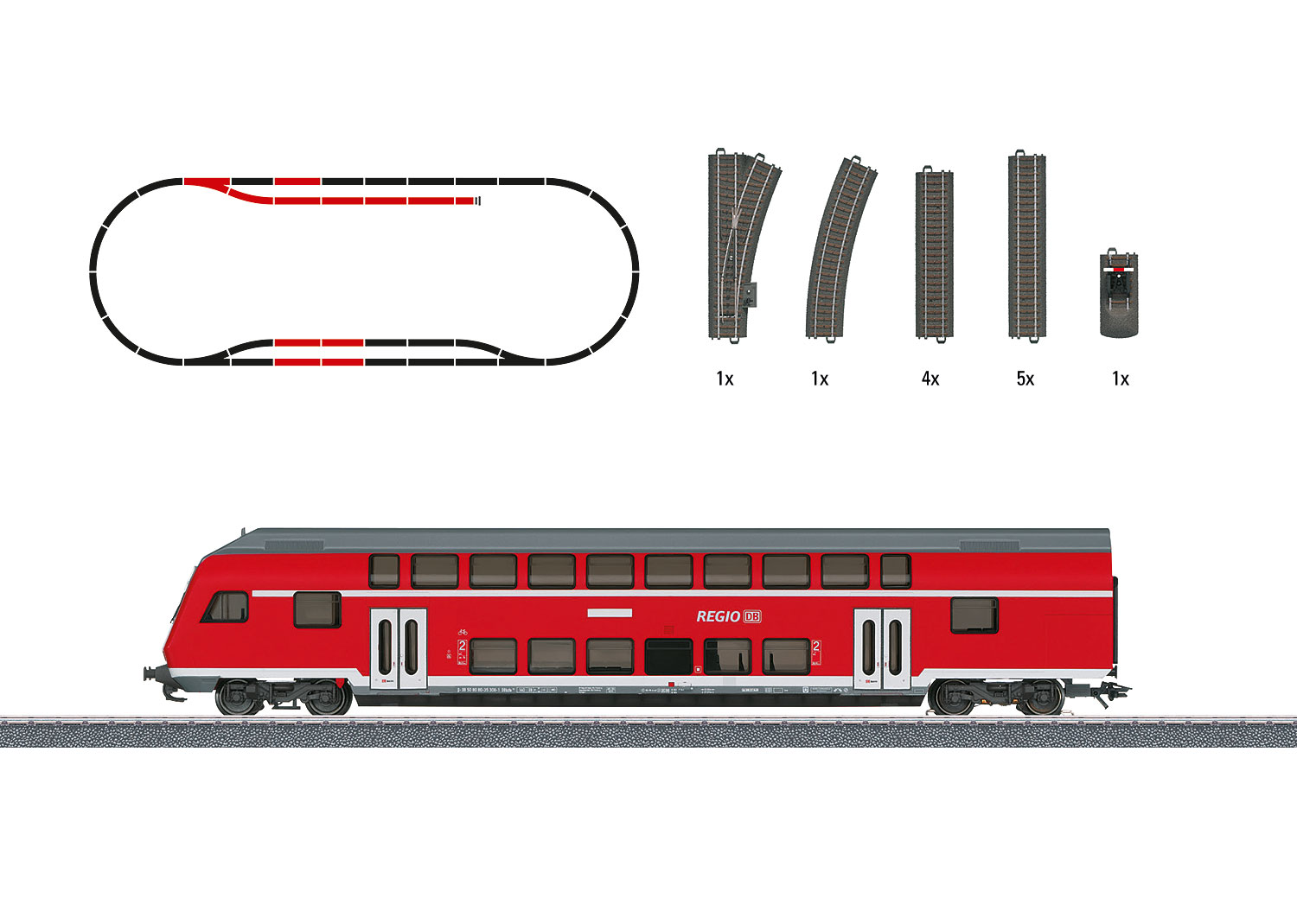 Märklin 78479 Ergänzungspackung zum Regional-Express 29479