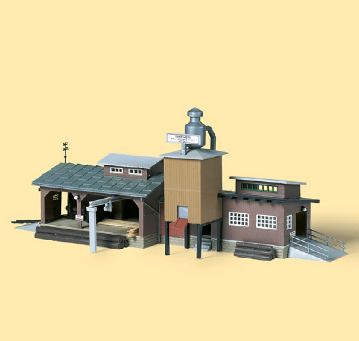 Auhagen 12217 H0 TT Sägewerk