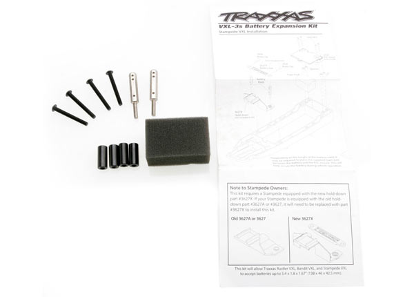 TRAXXAS® 3725 Battery expansion Kit für höhere Akkus