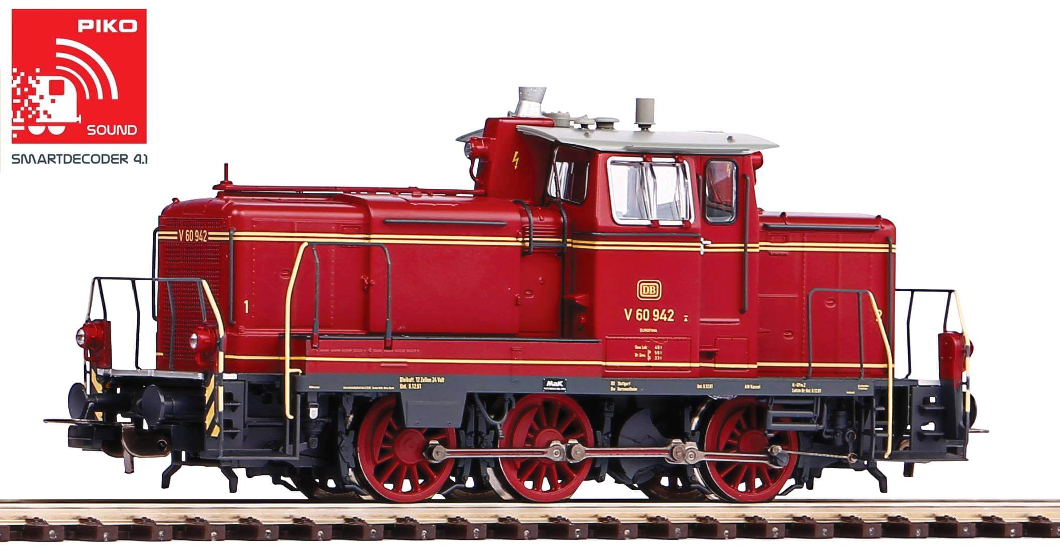 PIKO 52829 H0 Diesellok Baureihe V60 Wechselstromausführung