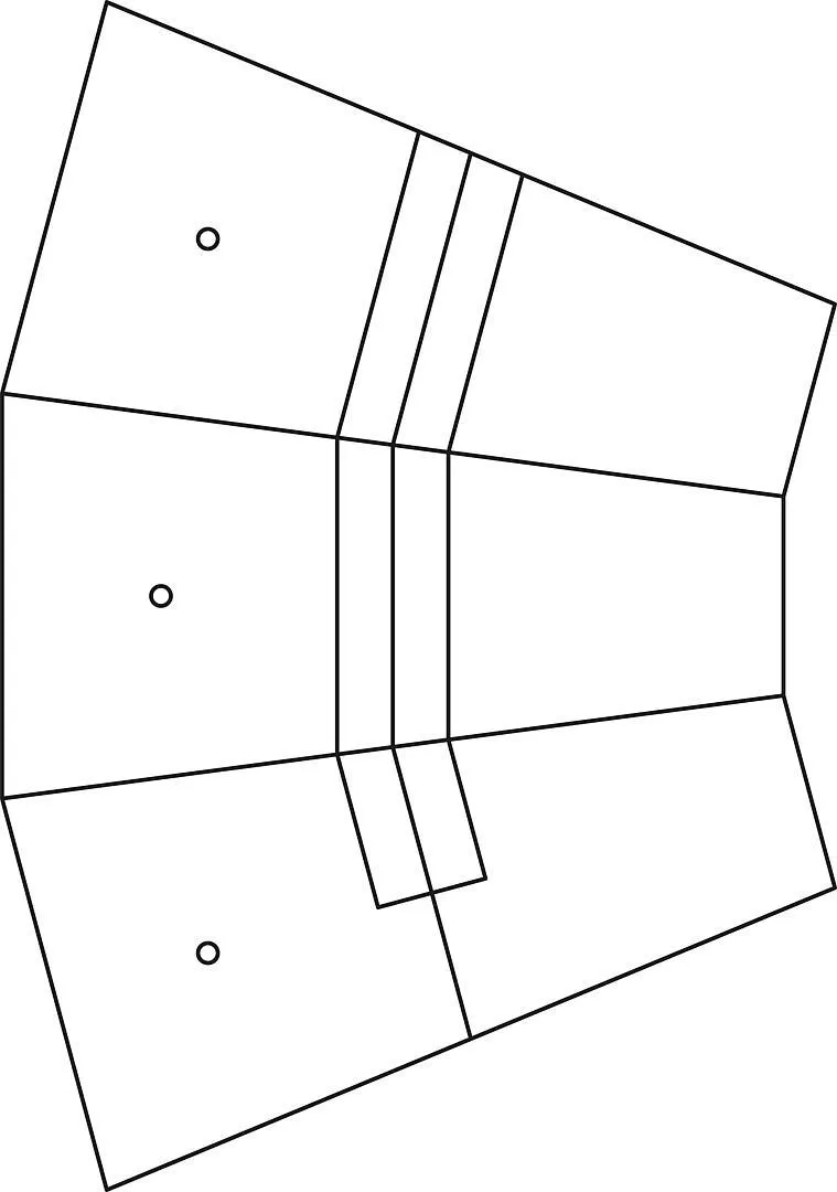 FALLER 231716 Ringlokschuppen 3-ständig 