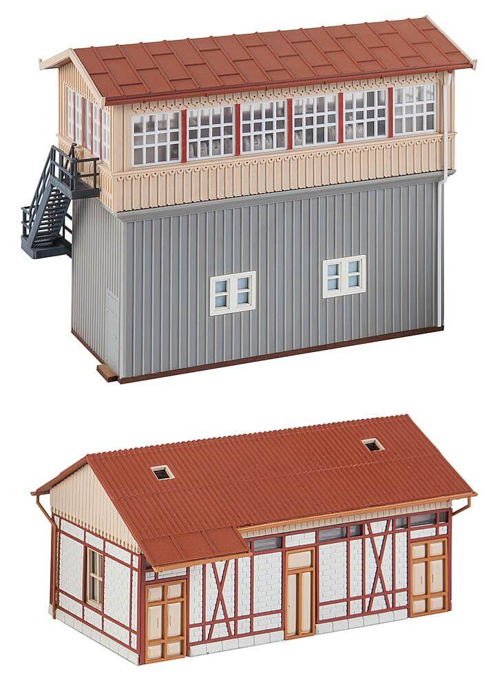 Faller 120113 Stellwerk Calw Süd mit Güterschuppen