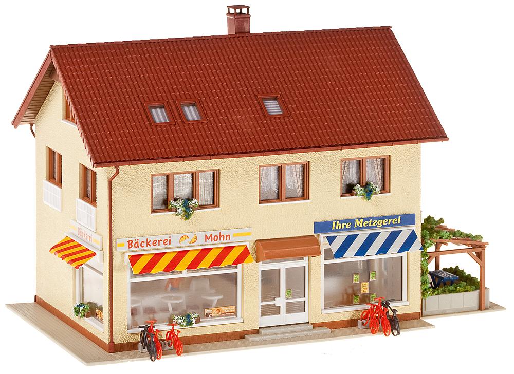 Faller 130489 Metzgerei/Bäckerei