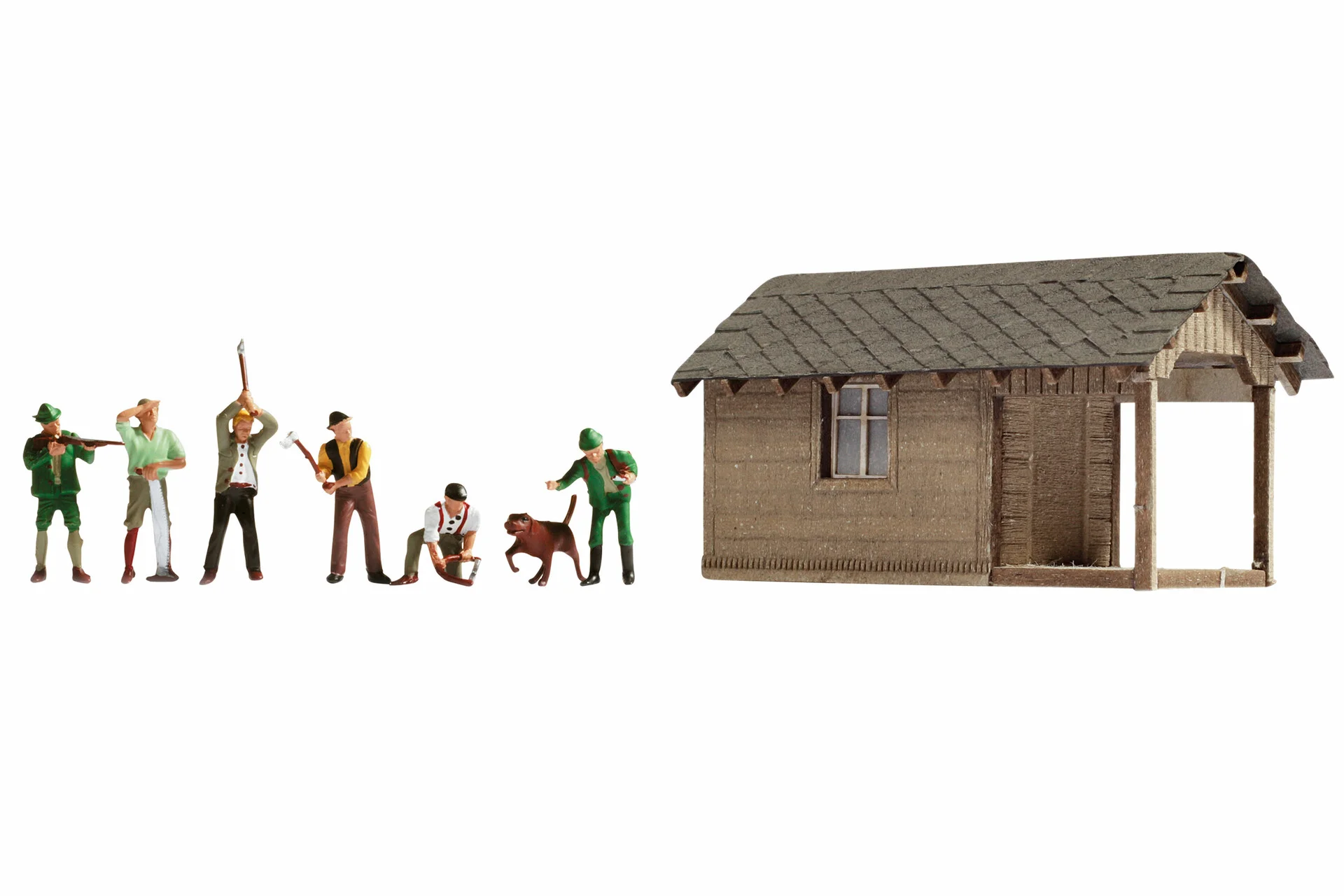  NOCH 12046 Deko-Szene Waldarbeiten