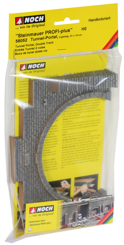 NOCH 58052 Tunnel-Portal, 2-gleisig