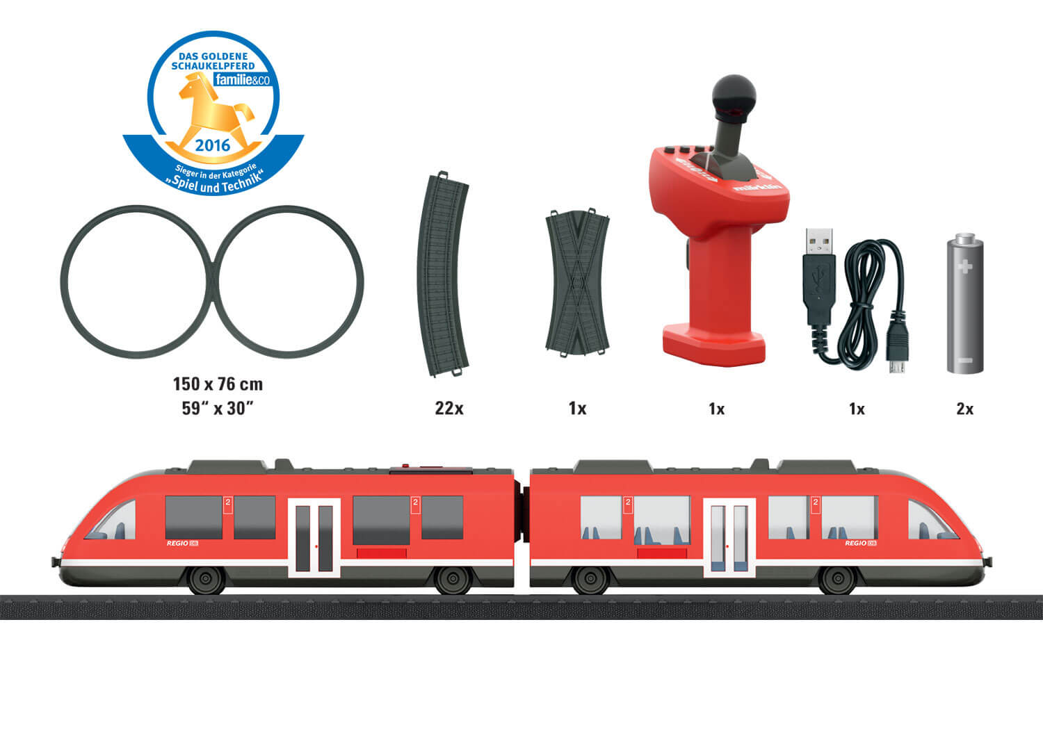 Märklin 29100 my world - Startpackung Nahverkehrszug LINT