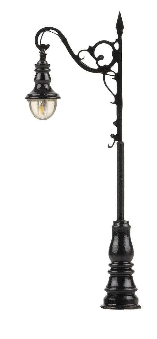 Faller 272231 LED-Laterne, Bogenleuchte, warmweiß 
