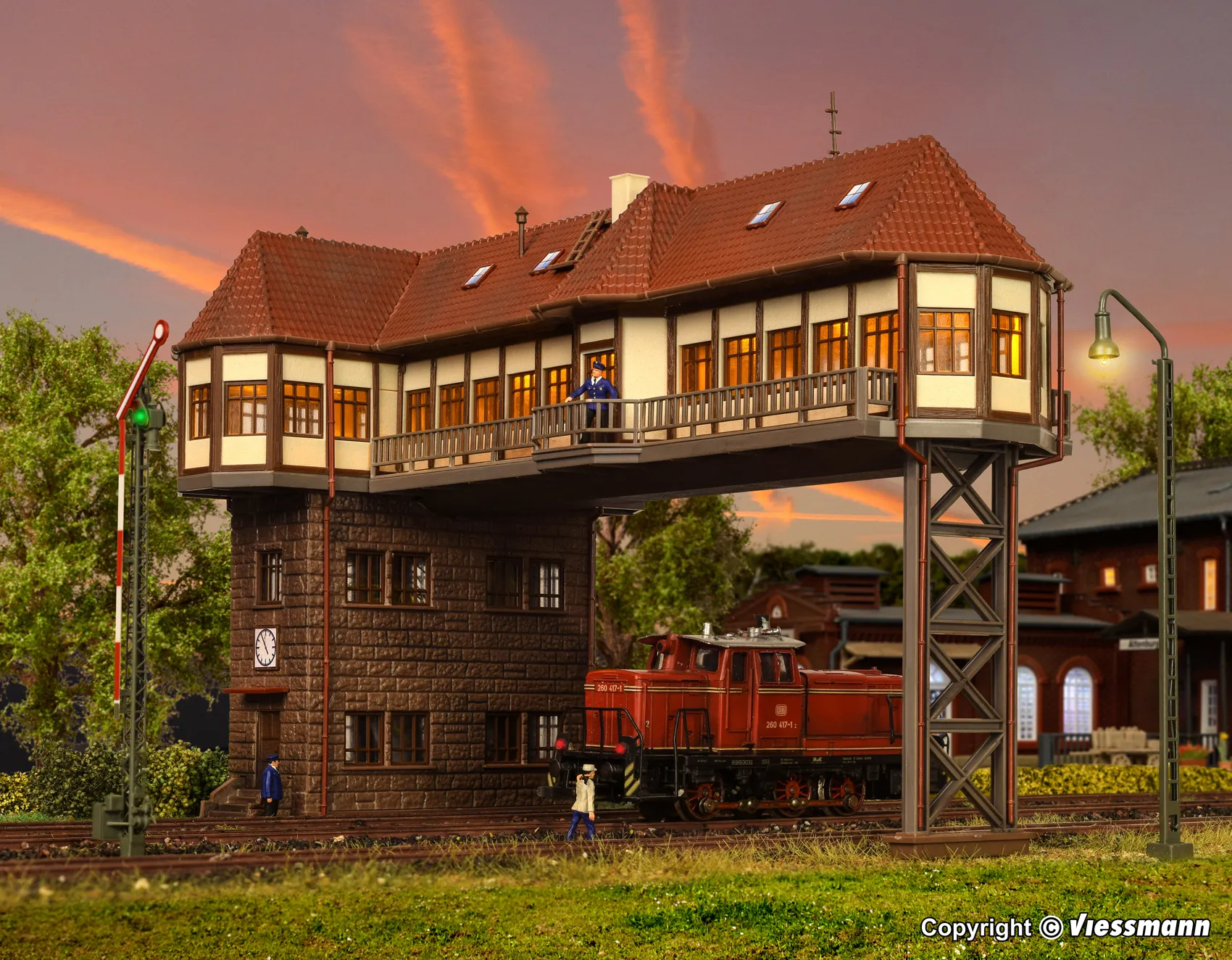 Vollmer 45735 Reiterstellwerk Stuttgart
