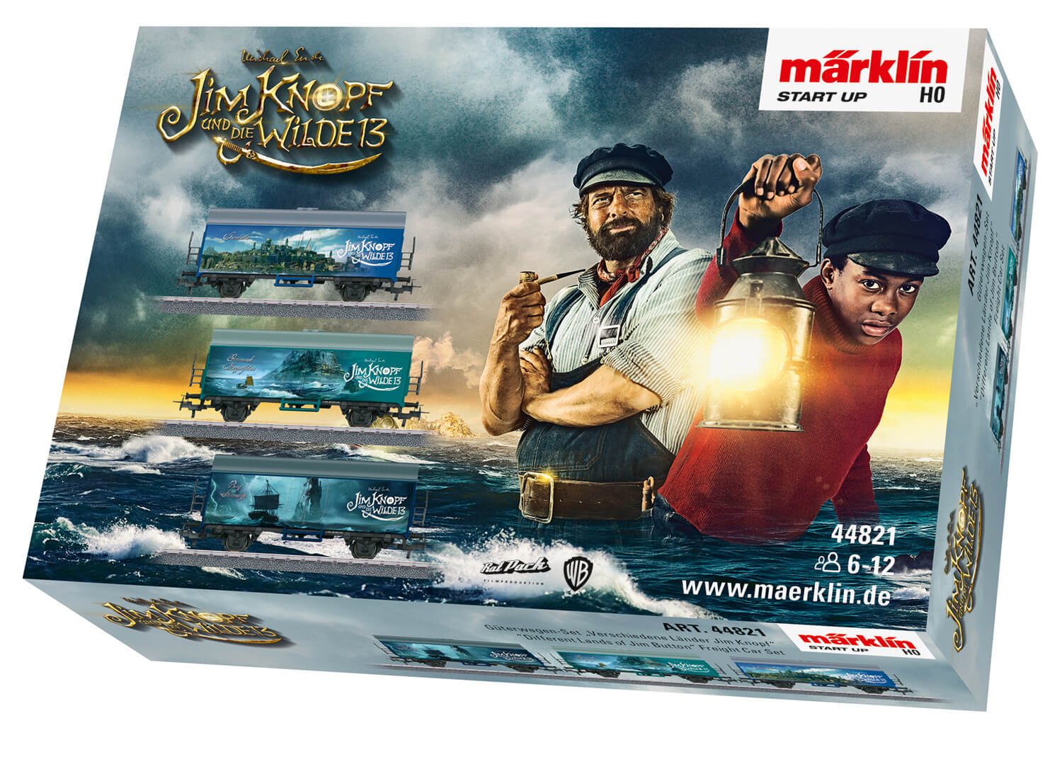 Märklin 44821 Märklin Start up - Güterwagen-Set „Verschiedene Länder“