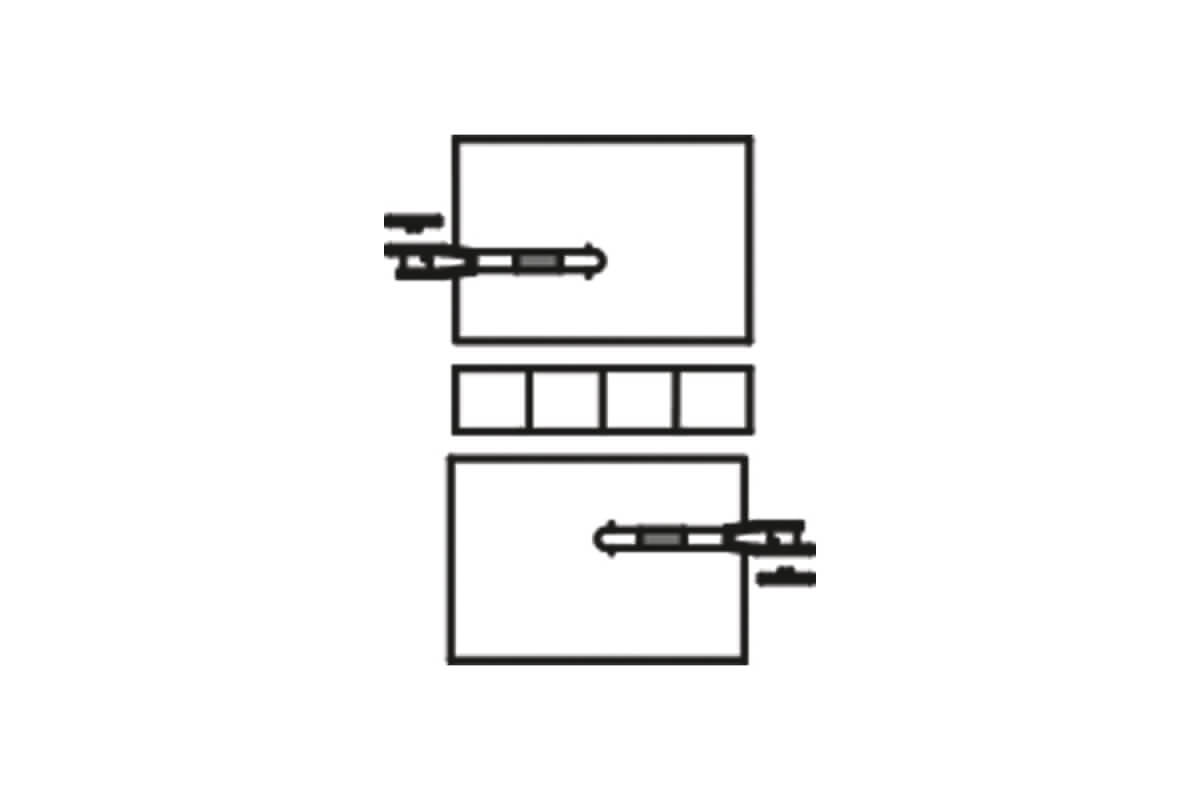 Auhagen 44649 Spur N Bahnübergang - Halbschranke