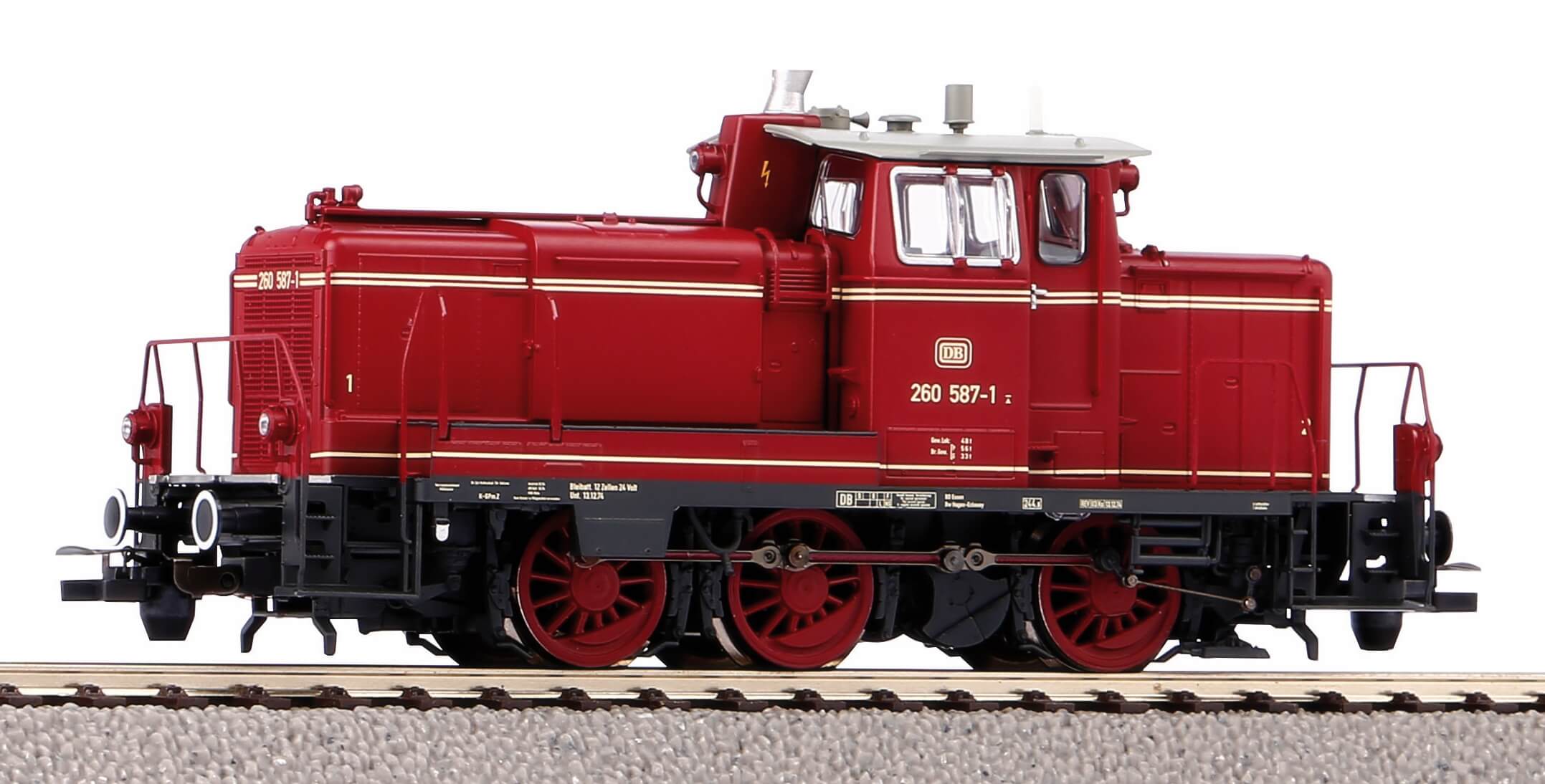 Piko 55906 H0 Diesellok BR 260 der DB mit Sound und Digitalkupplung