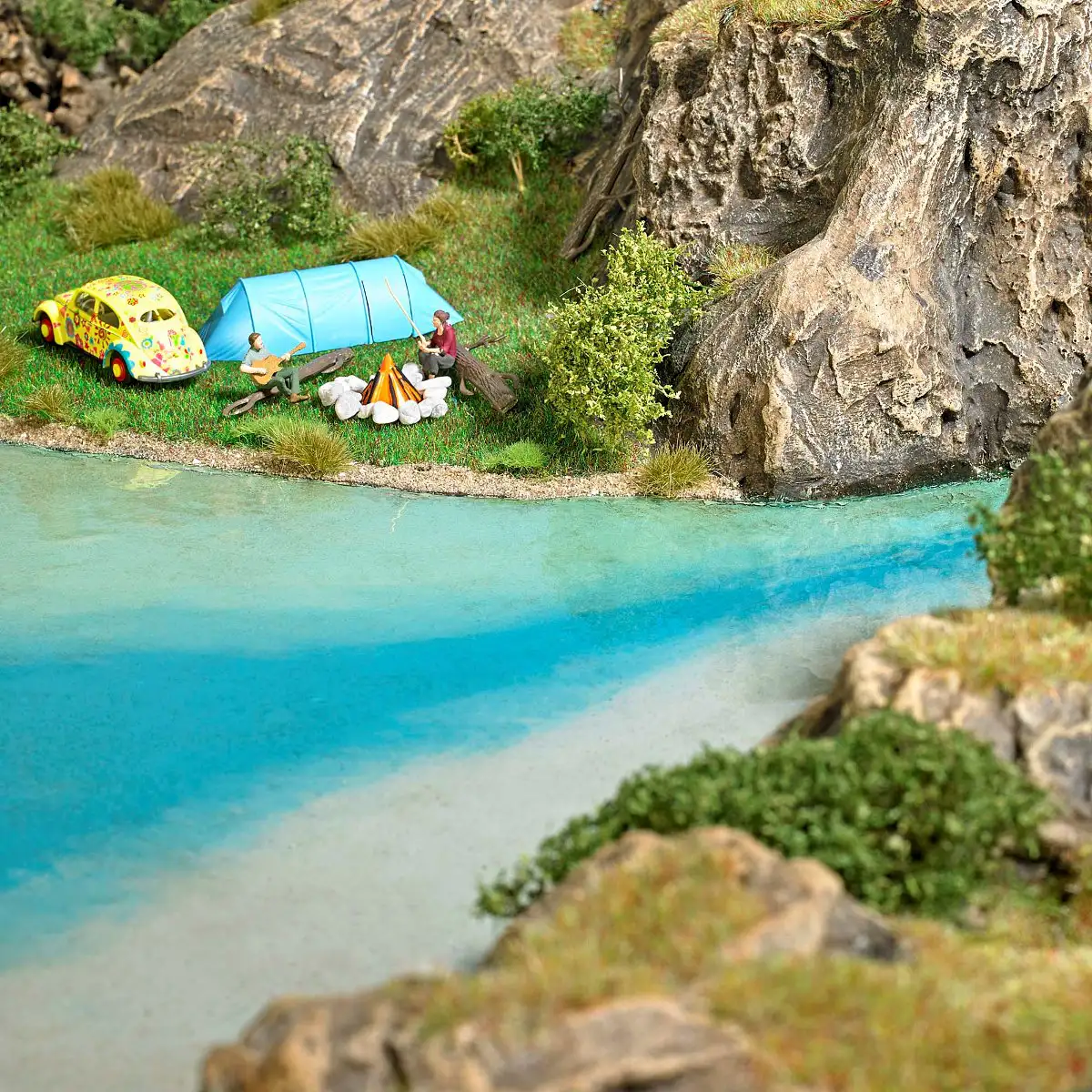 Busch 7581 Modellierwasser Farb-Set