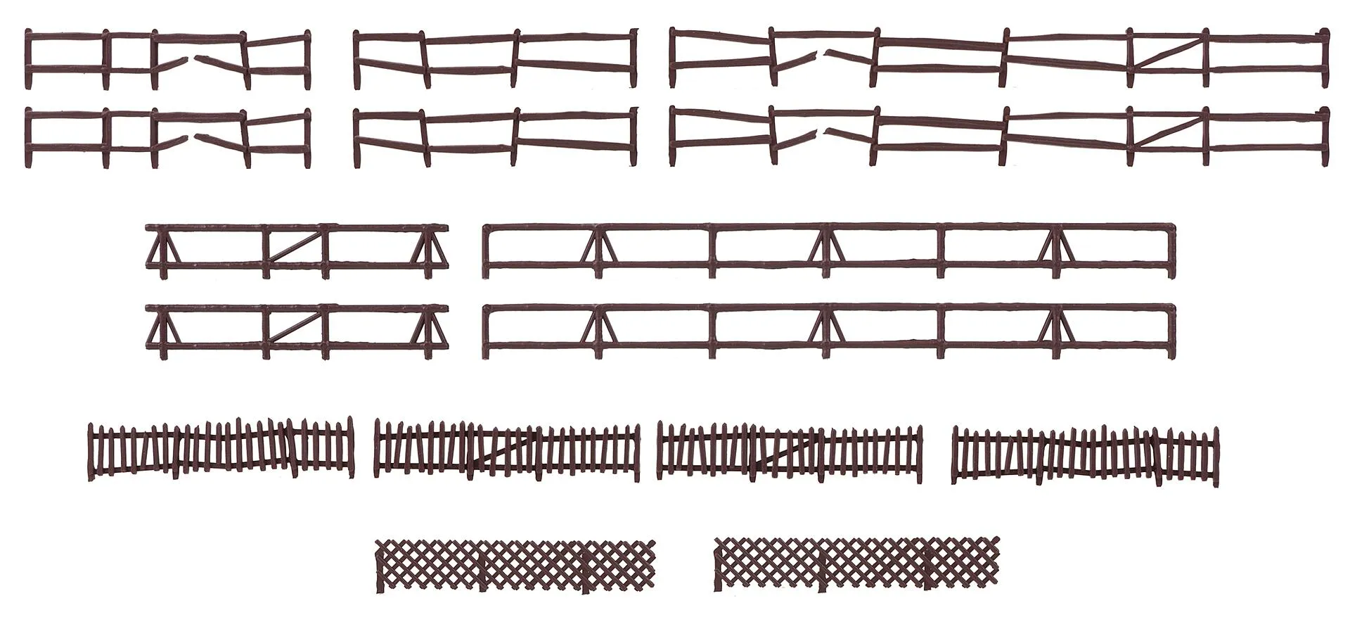 Faller H0 180857 4 Garten- und Feldzäune