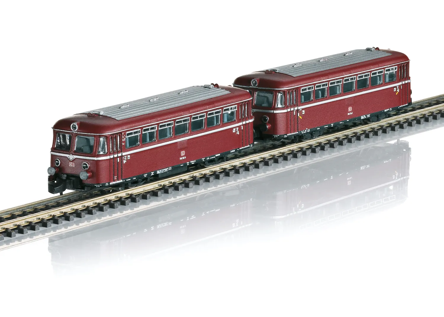 Märklin mini-club Spur Z 88168 Schienenbus BR 796 mit Beiwagen BR 996 DB AG