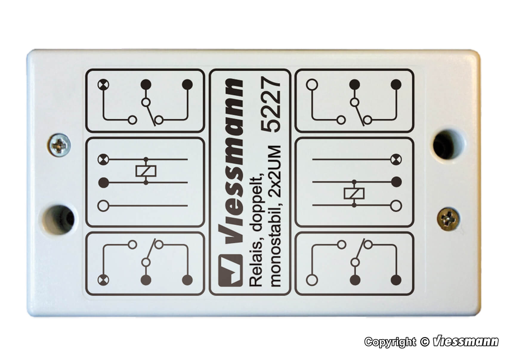 Viessmann 5227 Relais monostabil 2UM negativer Schaltimpuls