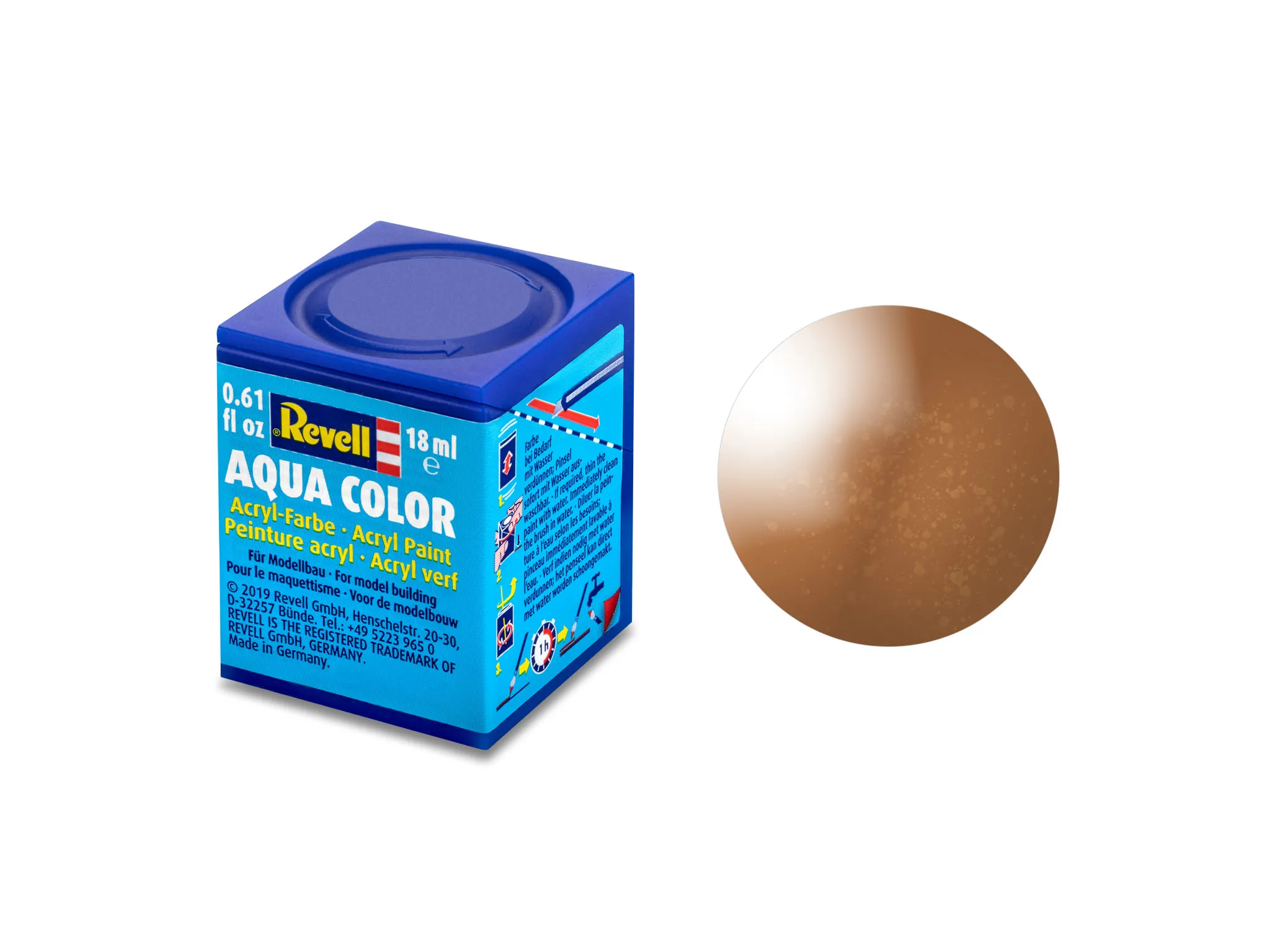 Revell 36195 Aqua Color Bronze metallic 18 ml