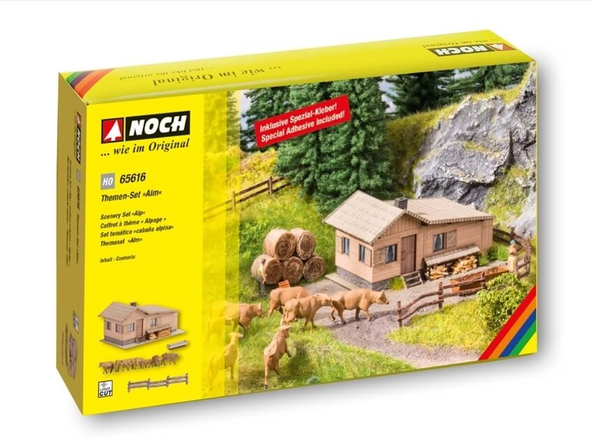NOCH H0 65616 Themen-Set Alm