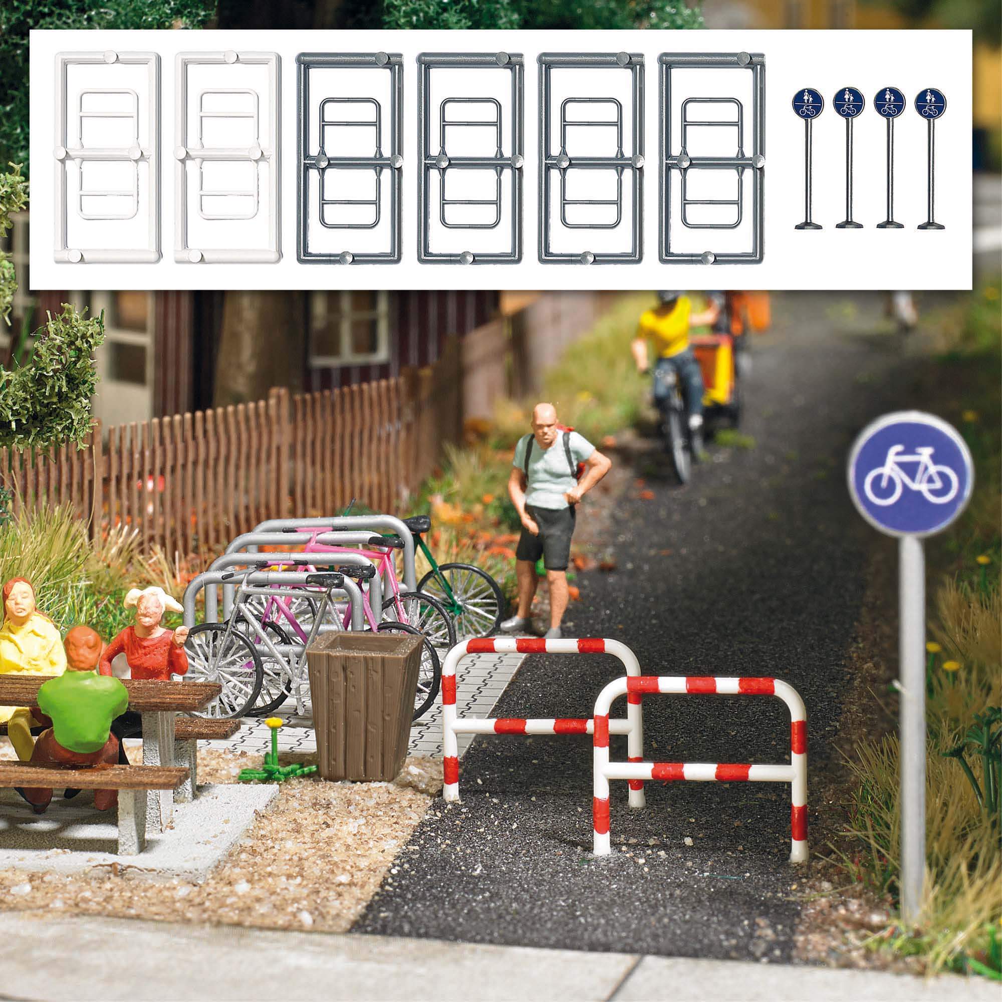 Busch 7095 Spur H0 Radwege Zubehör