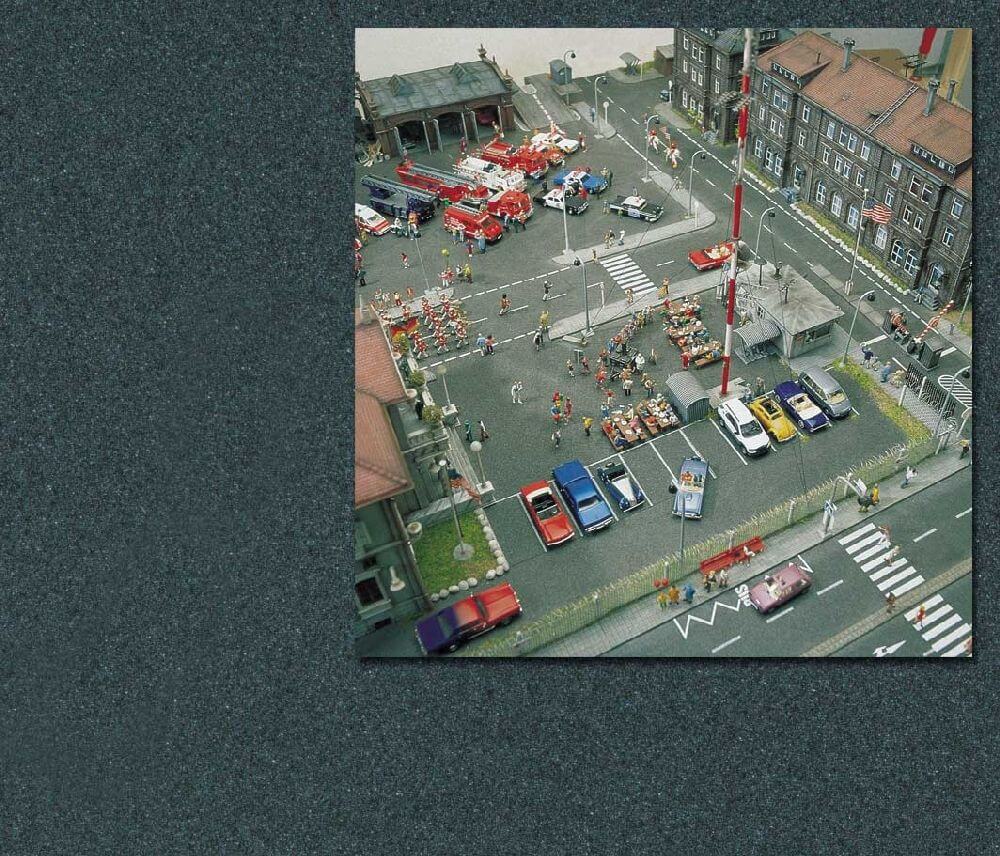 BUSCH 7085 H0 Asphalt Platz