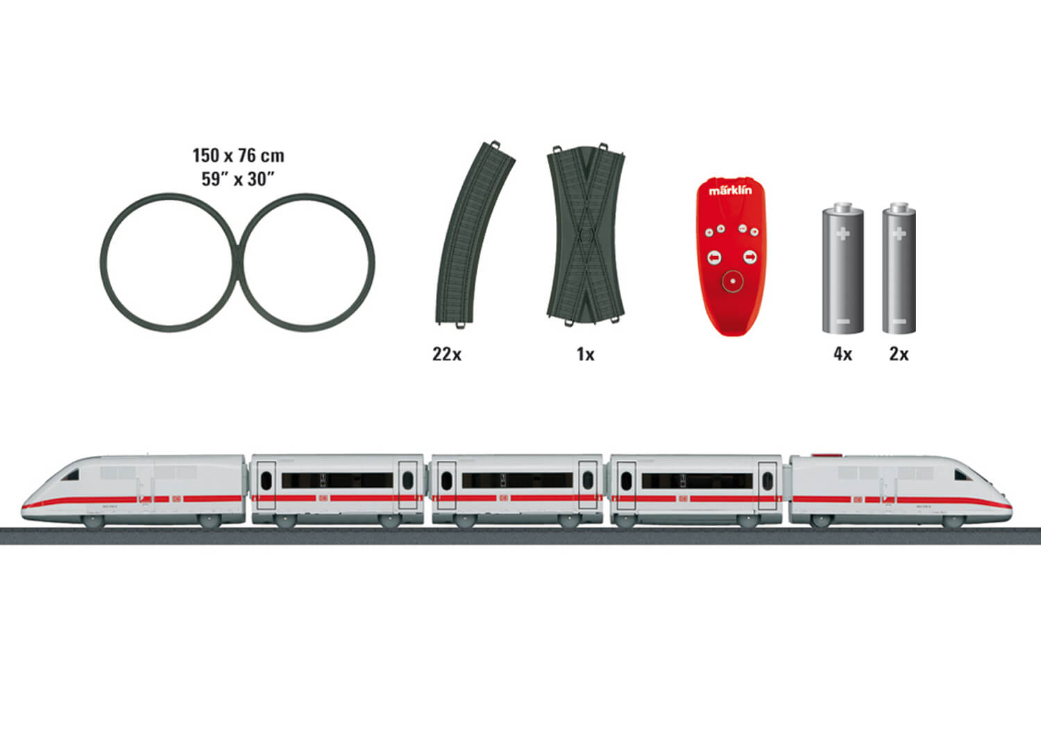 Märklin 29300 my world - Startpackung ICE