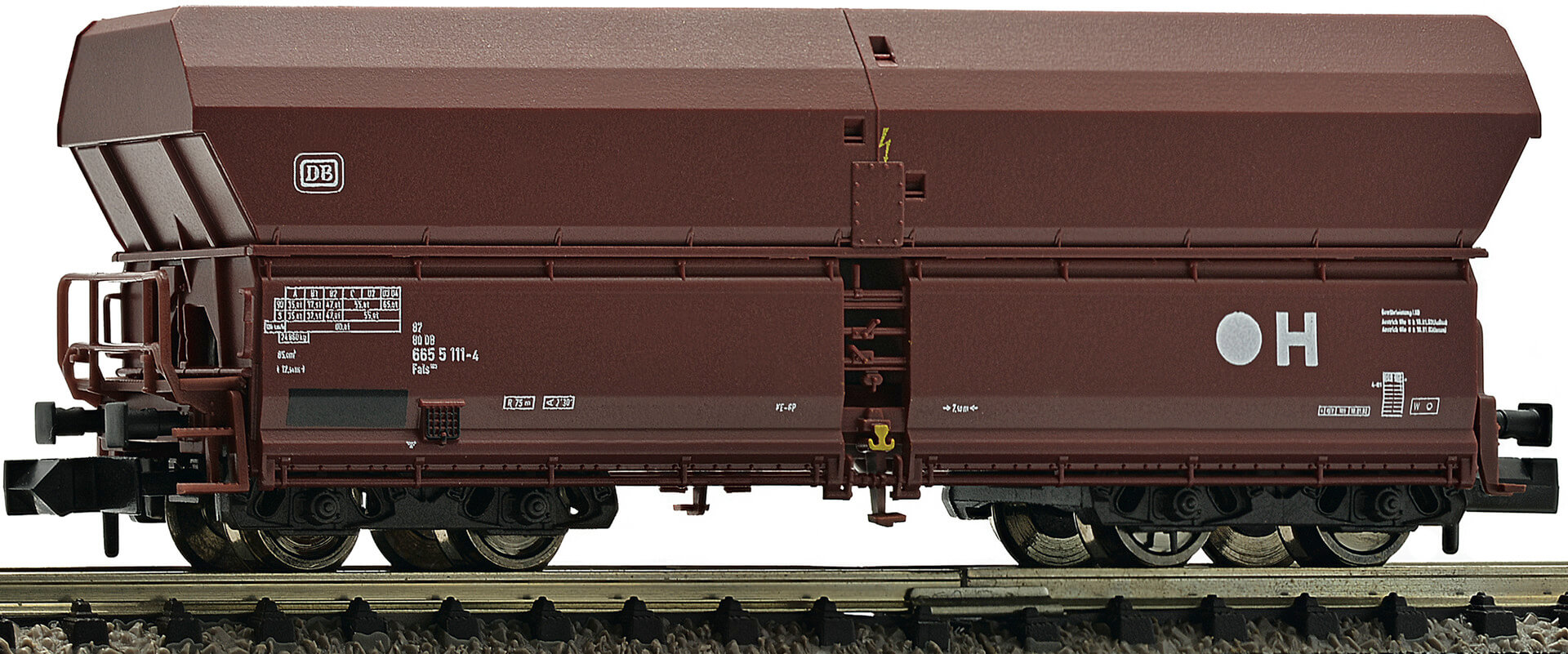 FLEISCHMANN 852321 Selbstentladewagen Bauart Falns 183 der DB