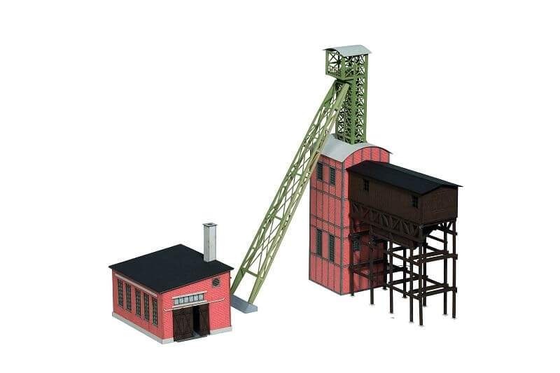 NOCH 66302 Kleinzeche Victoria Maschinenhaus und Förderturm