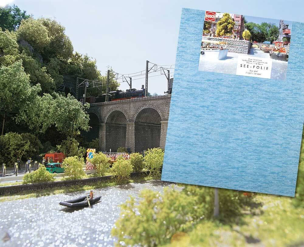 Busch 7180 Spur H0 TT N Z 0 Seefolie