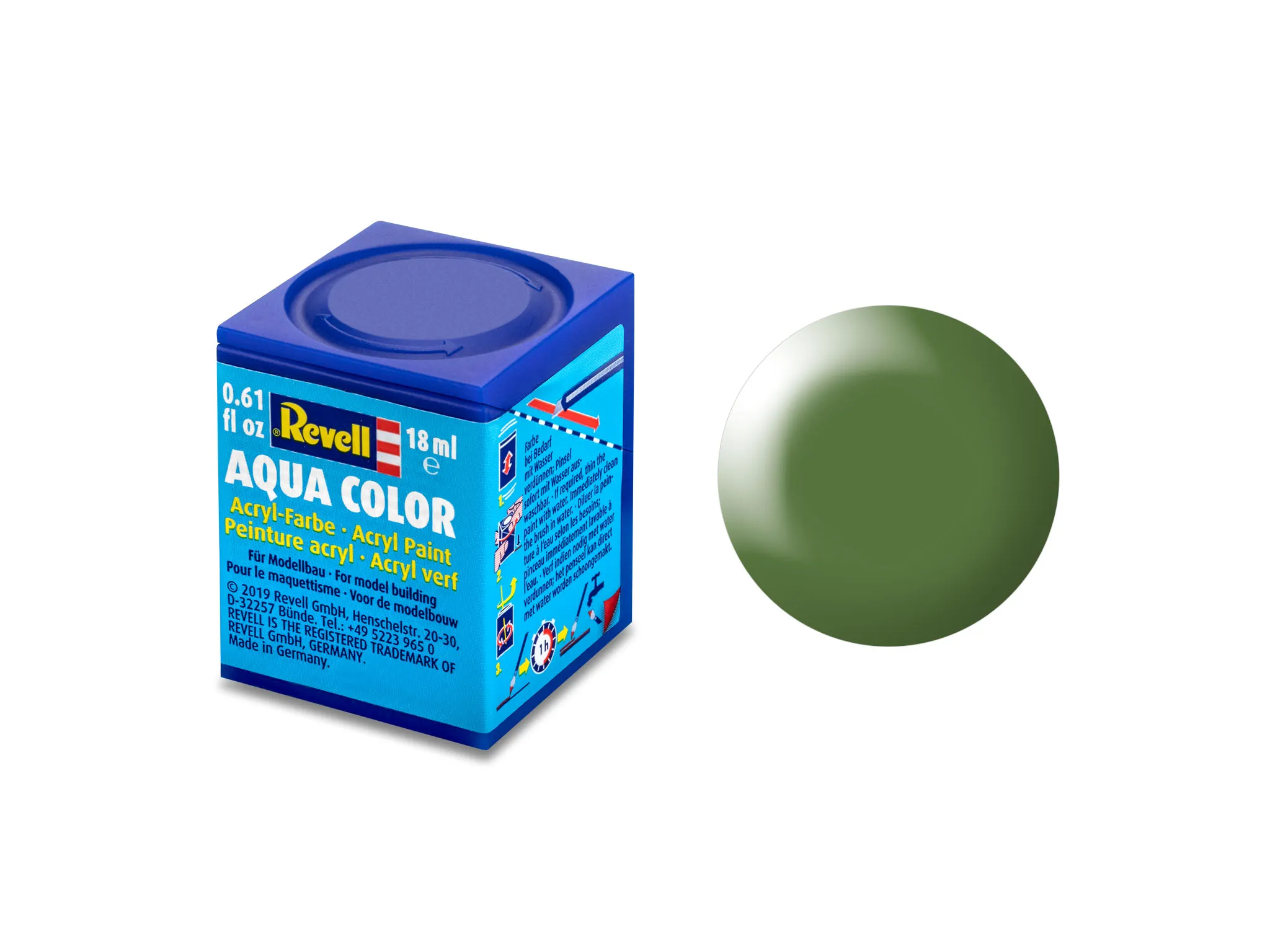 Revell 36360 Aqua Color Farngrün seidenmatt 18 ml