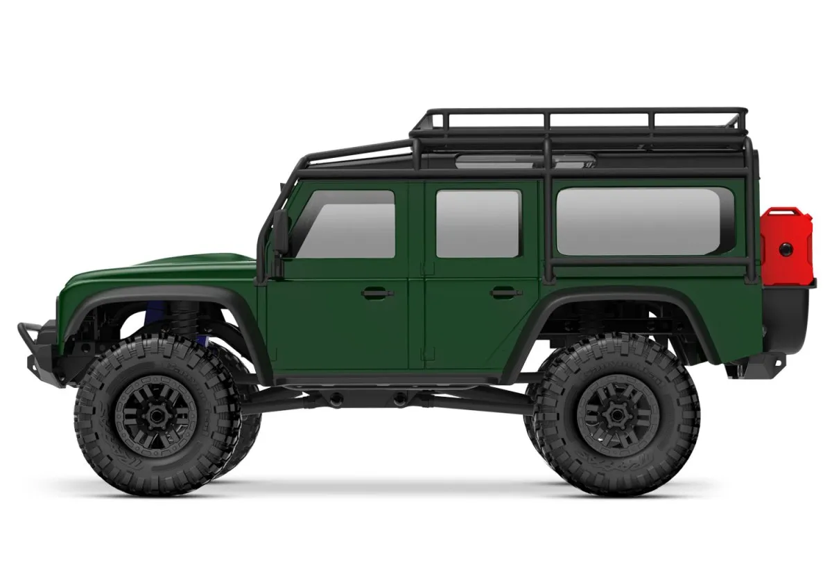 TRAXXAS® 97054-1GRN TRX-4M Land Rover Defender, grün, RTR, 4WD inkl. Akku und Lader 1/18