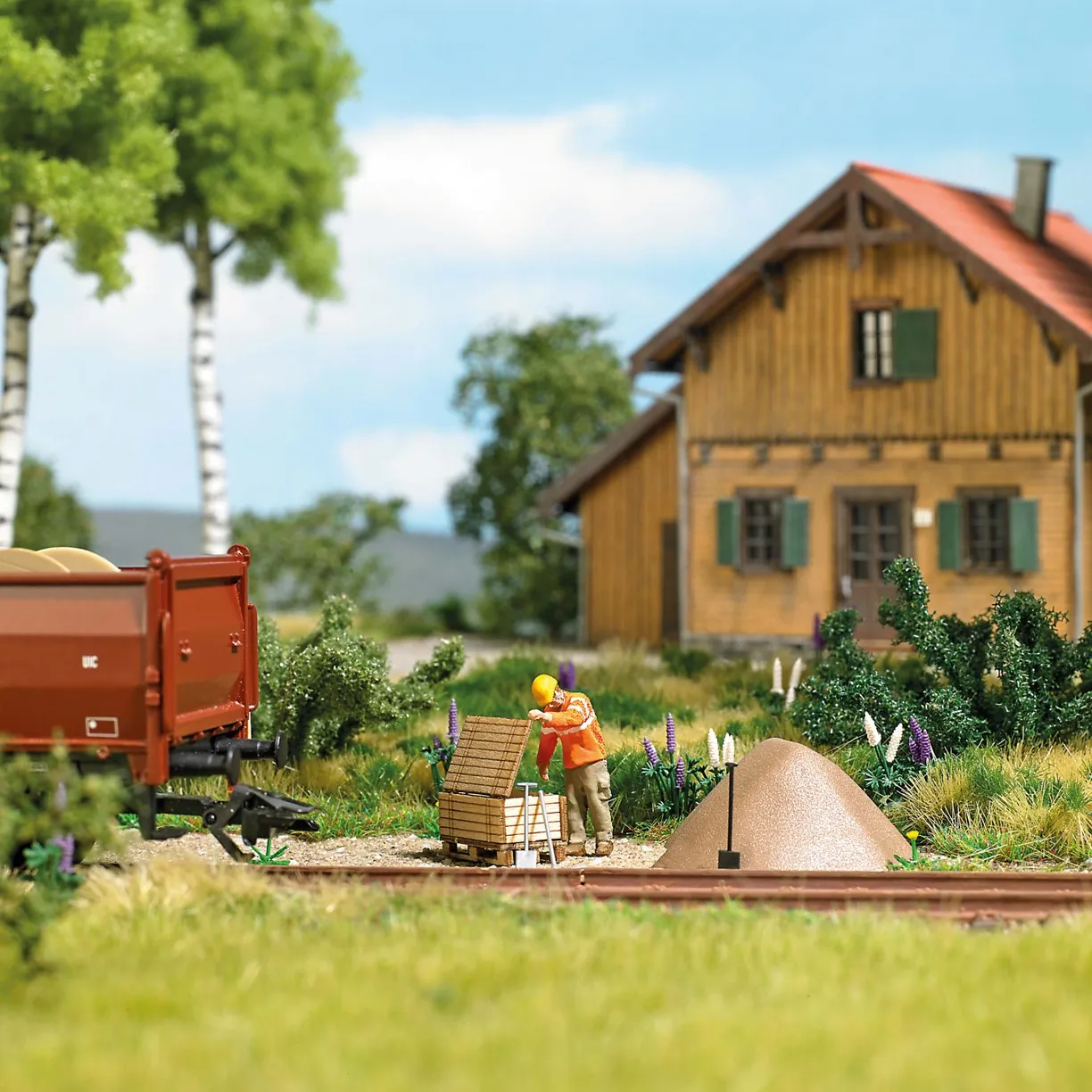 Busch 7967 Gleisbauarbeiter Epoche 5 