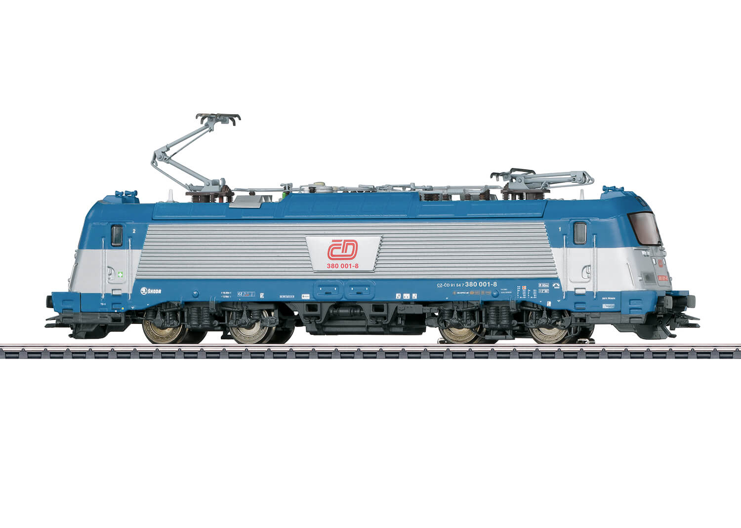 Märklin 36209 H0 Elektrolokomotive BR 380 (Škoda Typ 109 E) der Tschechischen Staatsbahn