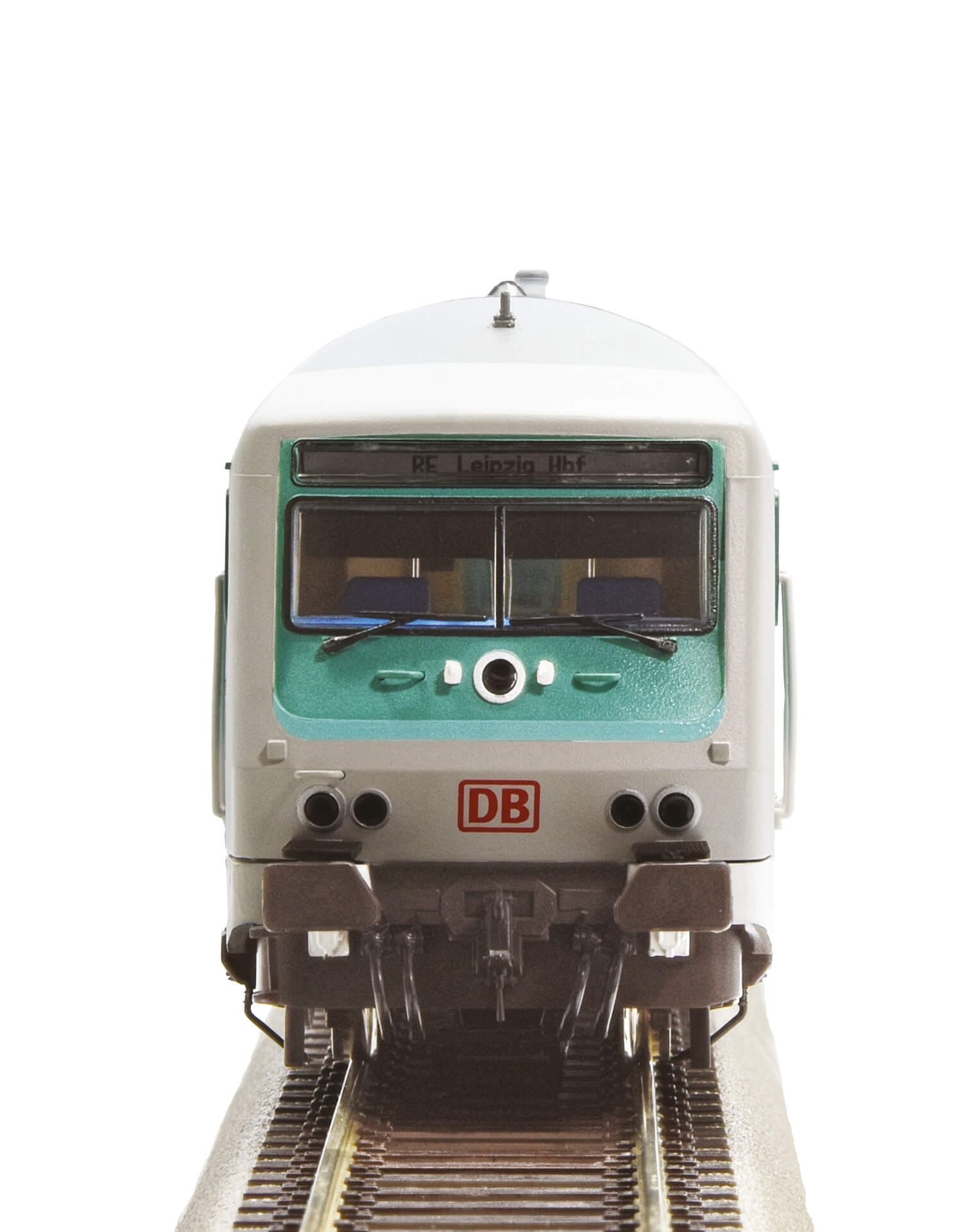 Roco 64206 H0 Nahverkehrs-Steuerwagen Wittenberger Kopf minttürkis-lichtgrau