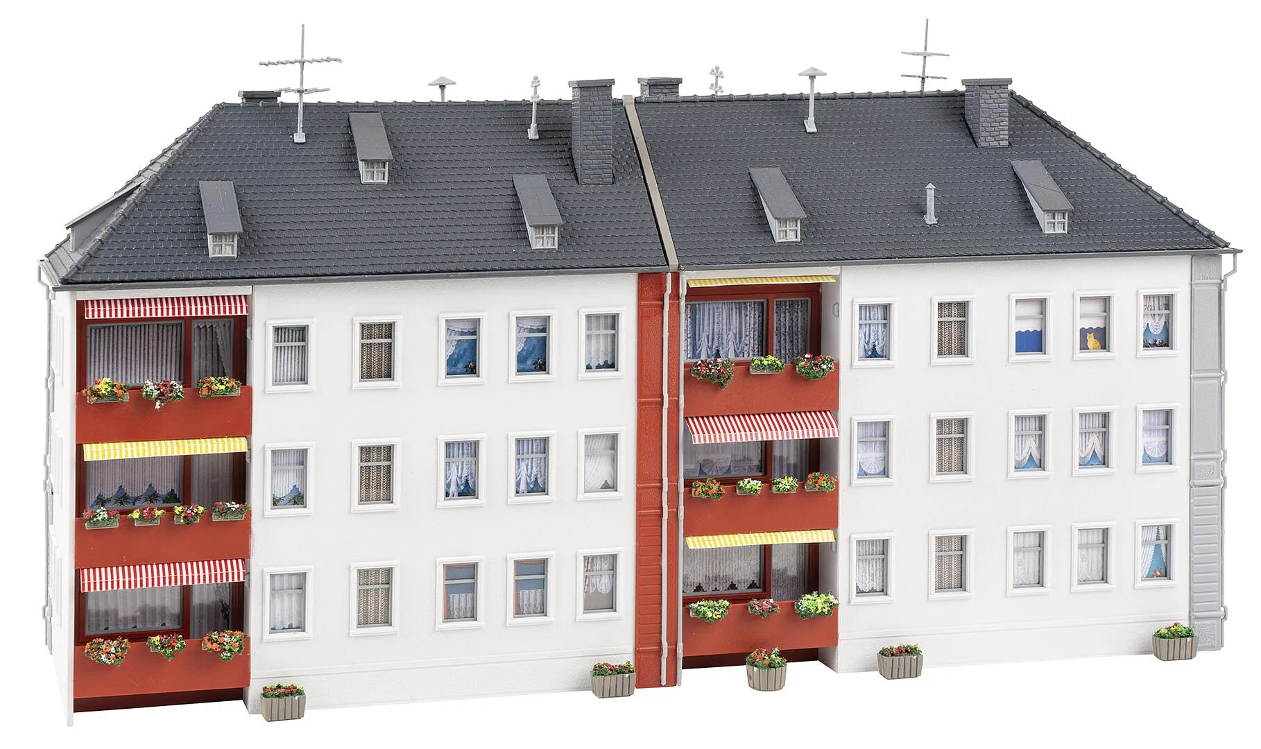 Faller 190084 Aktions-Set Wohnanlage