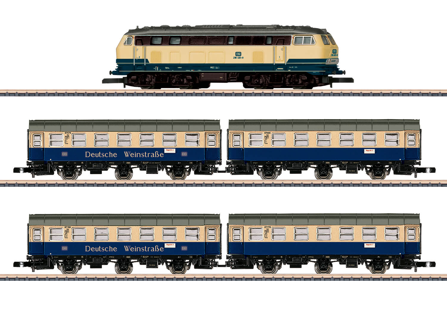 Märklin mini-club Spur Z 81306 Zugpackung Deutsche Weinstraße