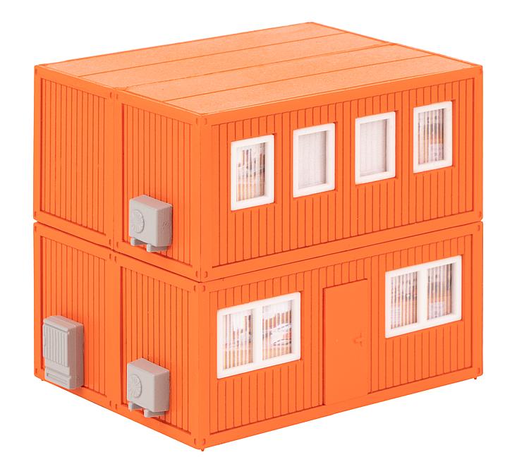 Faller H0 4 Baucontainer orange