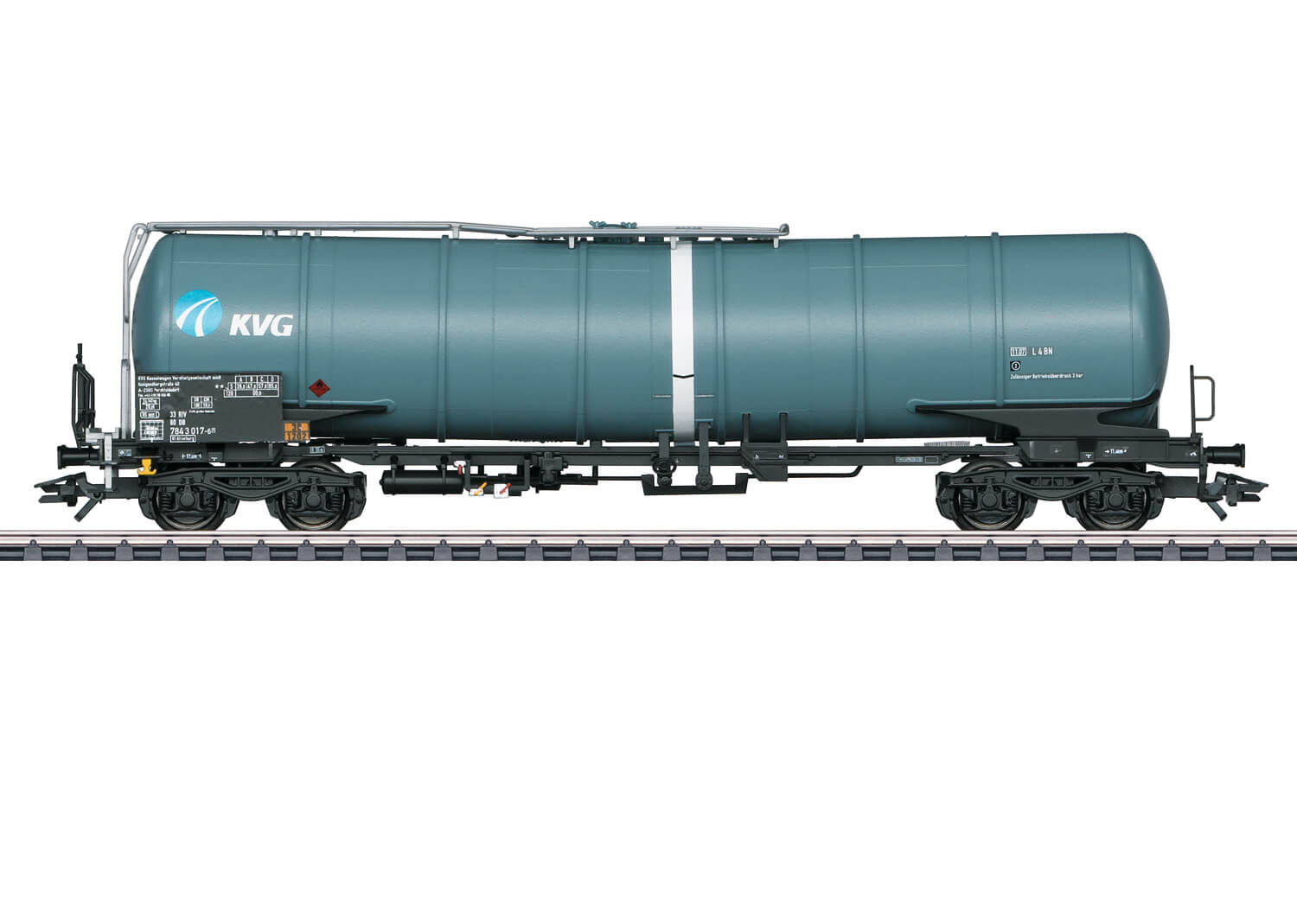 Märklin 47541 H0 Kesselwagen Zans der KVG  in grauer Grundfarbe