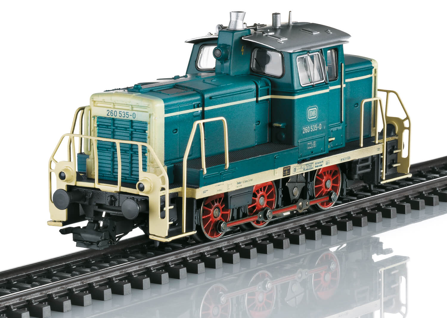 Märklin 39690 H0 Diesellokomotive Baureihe 260 dezent gealtert