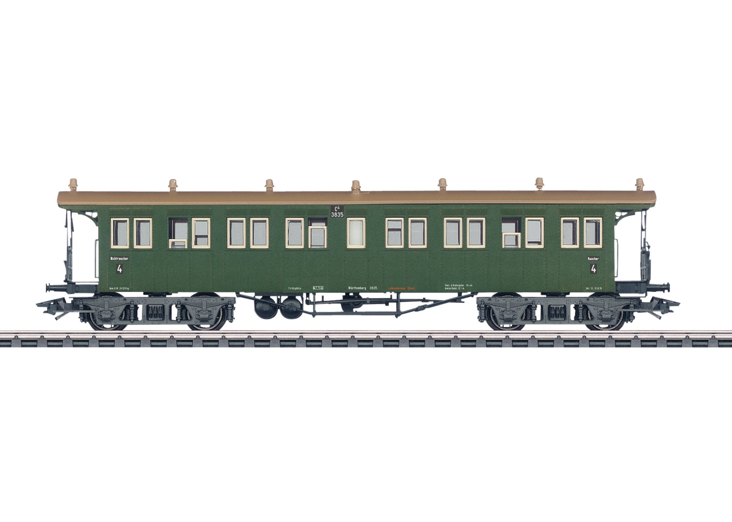 Märklin 42143 Schnellzug-Plattformwagen C4