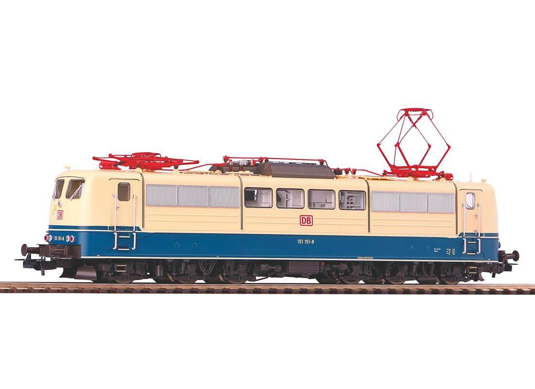 Piko 51303 Elektrolokomotive BR 151 AC blau-beige