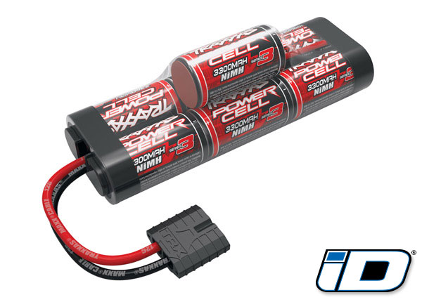 TRAXXAS® 2941X iD™ Akku Series 3 Power Cell 3300mAh NiMH 7-C Buckel 8,4V