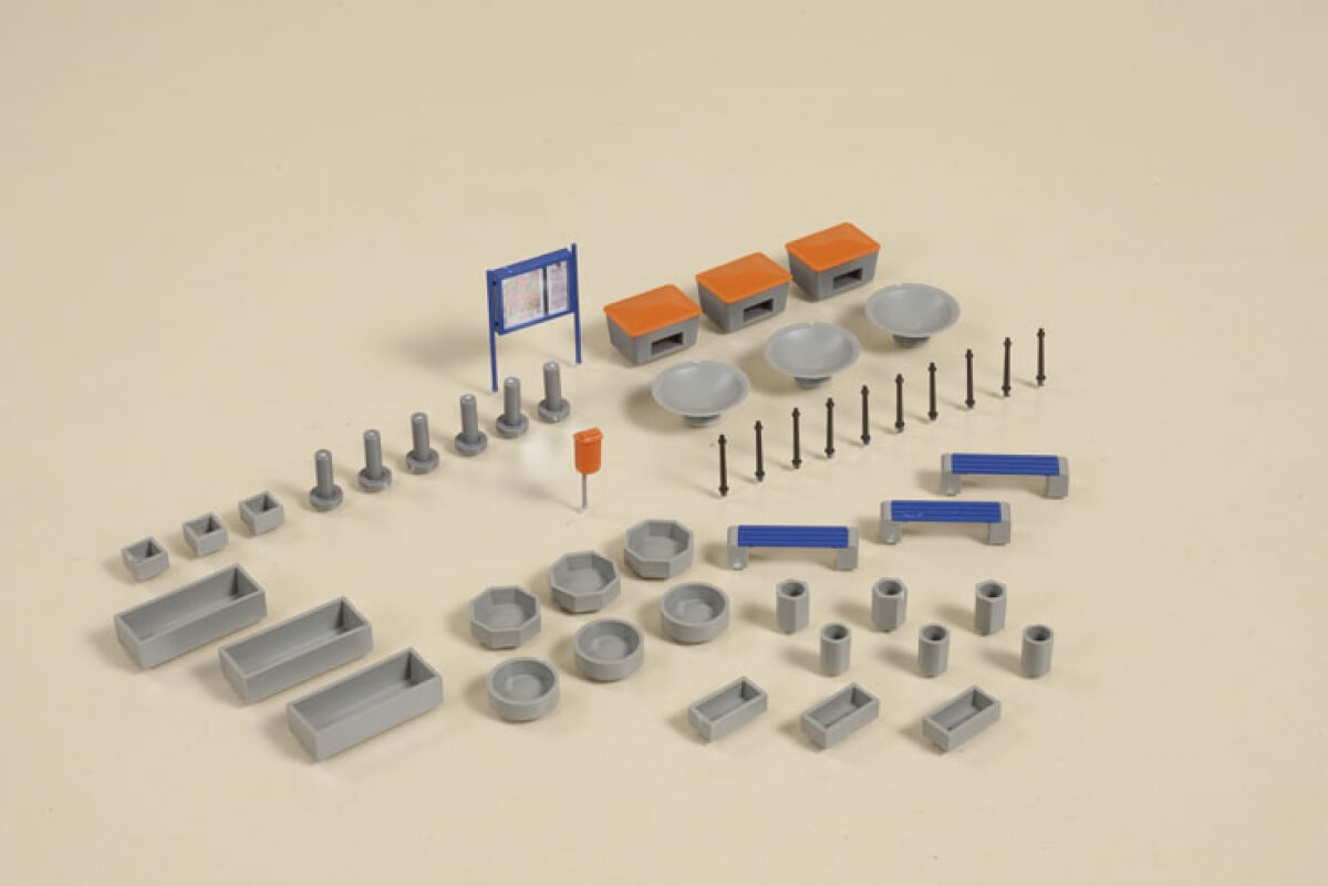 Auhagen 41639 H0 Marktausstattung