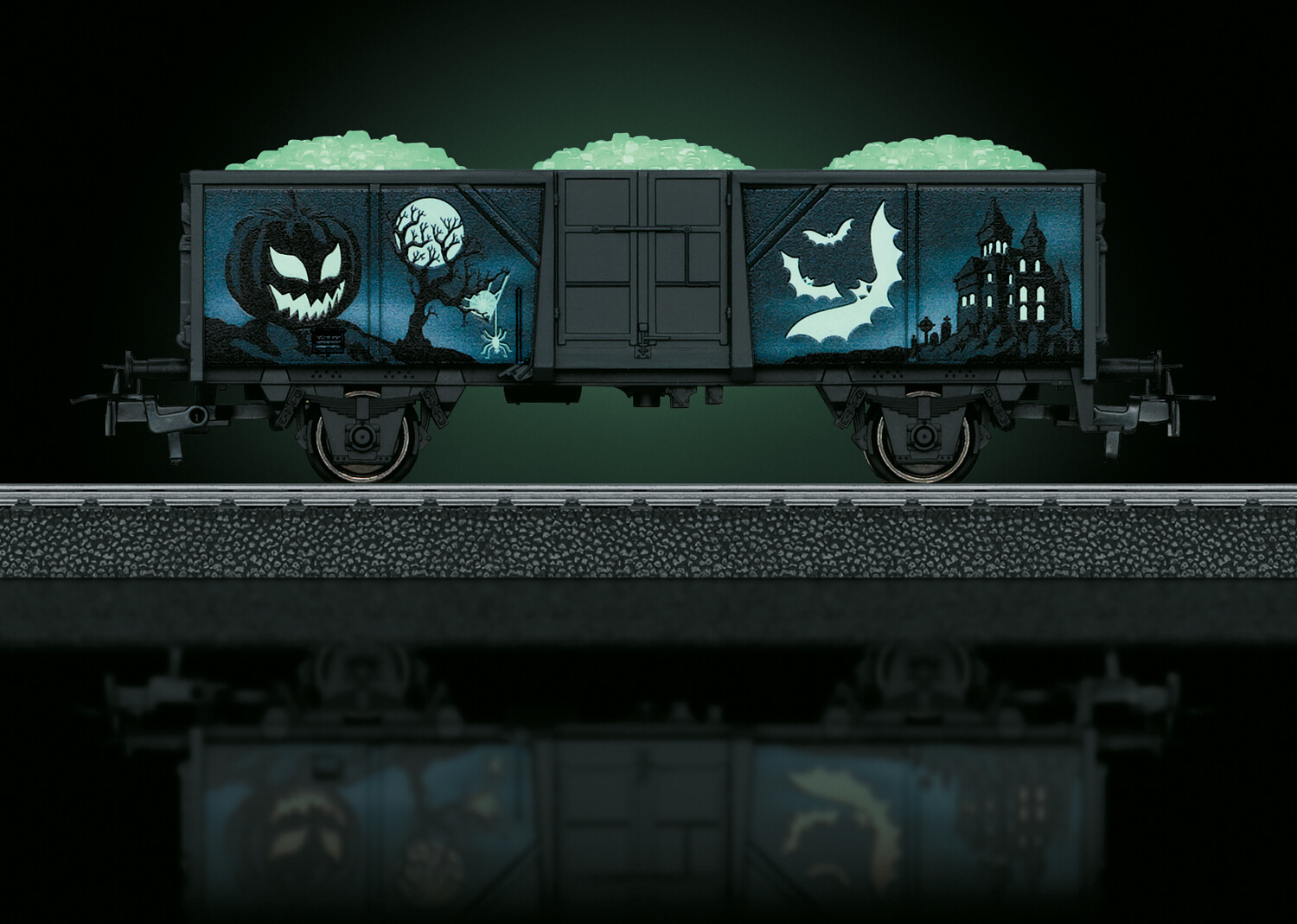 H0 Halloween Wagen - Glow in the Dark 44232 Märklin Start up