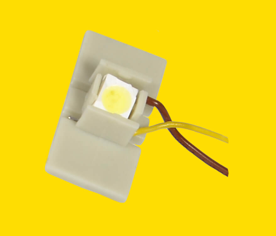 Viessmann 6047 LED für Etageninnenbeleuchtung gelb10 Stück