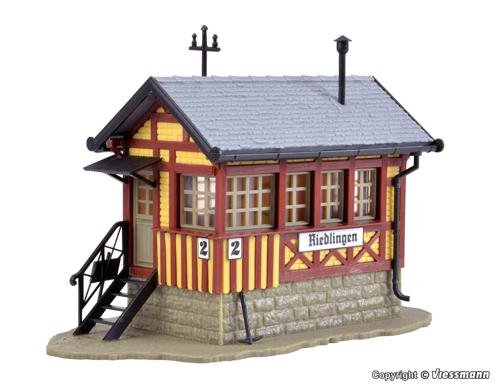 H0 Vollmer 45730 Stellwerk Riedlingen