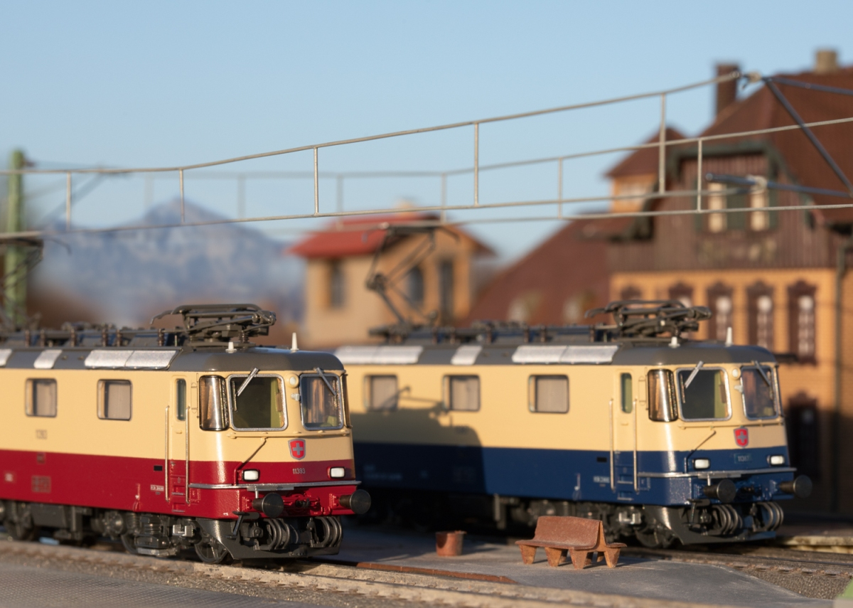 Märklin 37300 Elektrolok-Doppelpackung Re 421