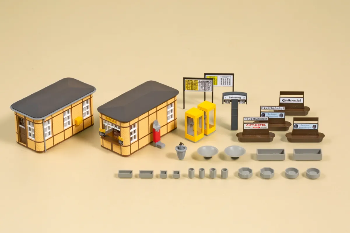 Auhagen 11452 Bahnhofsausstattung