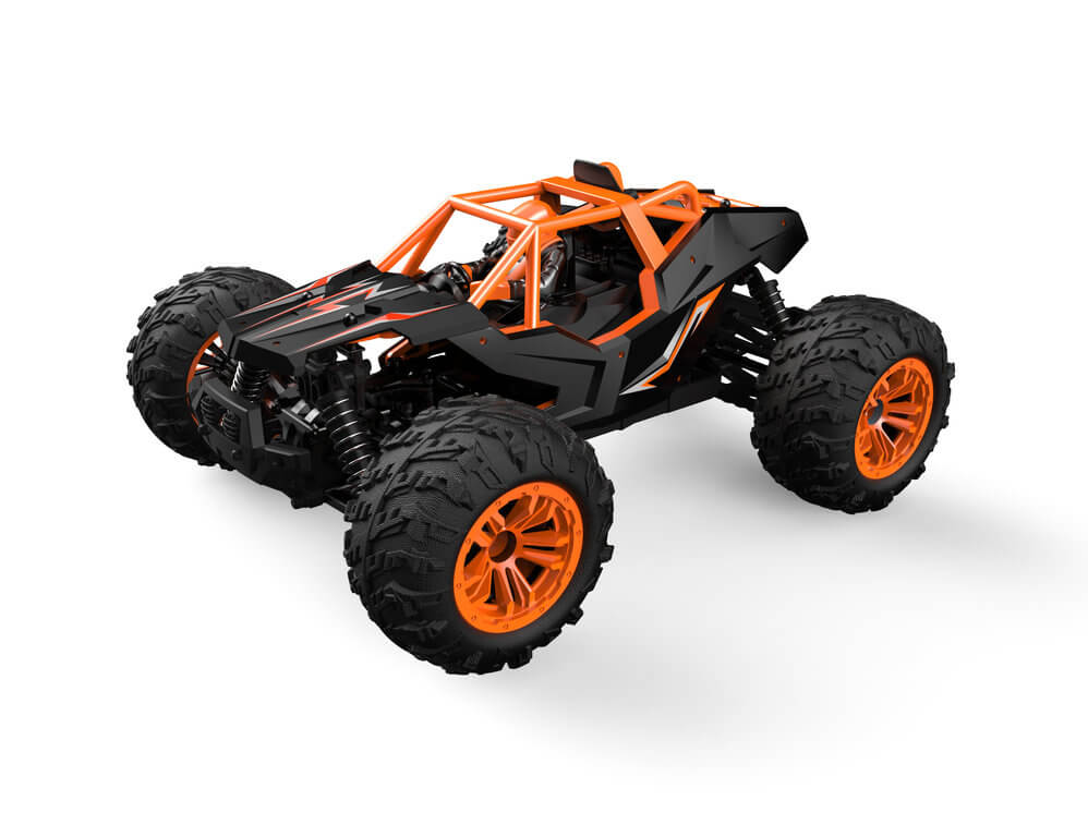 drive & fly Models 3158 DF-Fun-Racer 1:14 4WD RTR Orange 